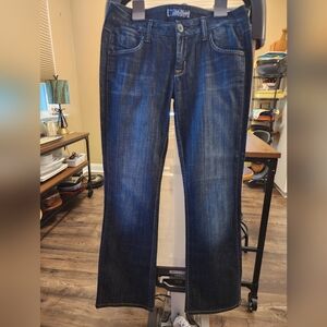 Hudsons Dark Blue Boot Cut Jeans - Blast From The Past